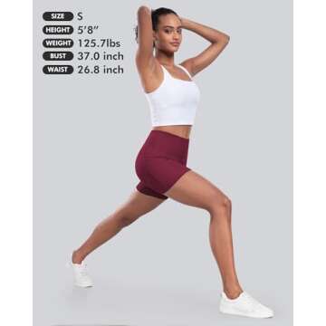 CHRLEISURE Women’s Biker Shorts: High Waisted & Comfortable