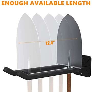 TORACK Garage Hooks Heavy Duty Tool Organizer, Wall Mount Hanger Rack Garage Storage Utility Hooks f...