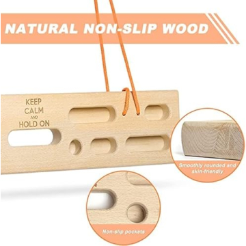 JiemJa Portable Hangboard for Climbing Performance