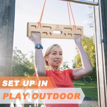 JiemJa Portable Hangboard for Climbing Performance