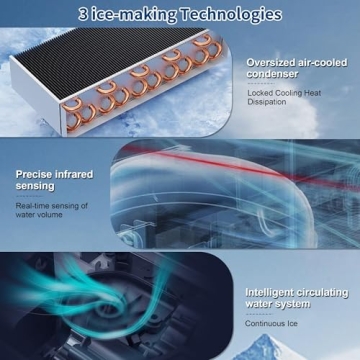 Top-Rated SRGAFIX Ice Maker for Home and Office