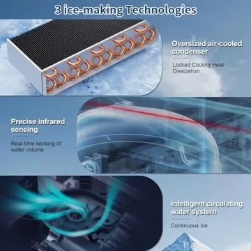 Top-Rated SRGAFIX Ice Maker for Home and Office