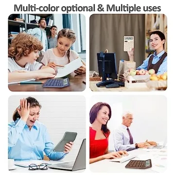 Exlliy Calculator with Large LCD Screen for Easy Use