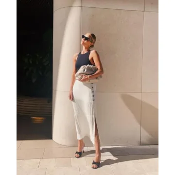 REORIA Stylish Racer Back Bodysuit for Women