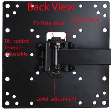 VideoSecu Articulating Wall Mount for LG TVs and Displays