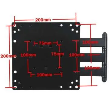 VideoSecu Articulating Wall Mount for LG TVs and Displays