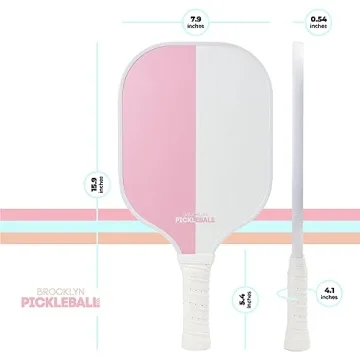 Brooklyn Pickleball Co. Carbon Fiber Paddle for All Levels