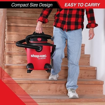 Shop-Vac 5 Gallon 4.5 Peak HP Wet/Dry Vacuum Portable Solution