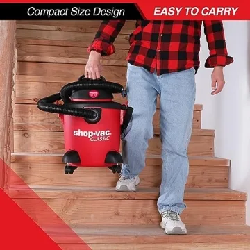 Shop-Vac 5 Gallon 4.5 Peak HP Wet/Dry Vacuum Portable Solution