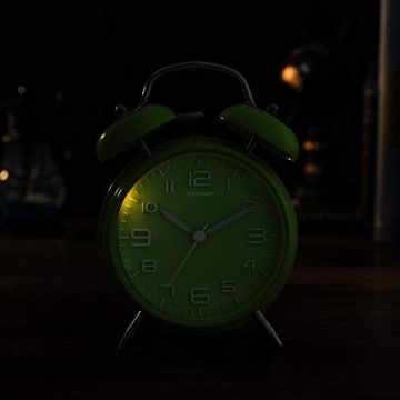 Peakeep Loud Alarm Clock for Heavy Sleepers - Vintage Style