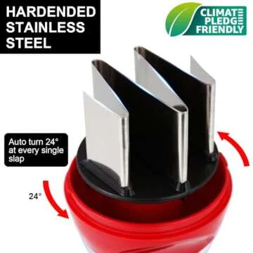 Geedel Food Chopper, Easy to Clean Manual Hand Vegetable Chopper Dicer, Dishwasher Safe Slap Onion C...