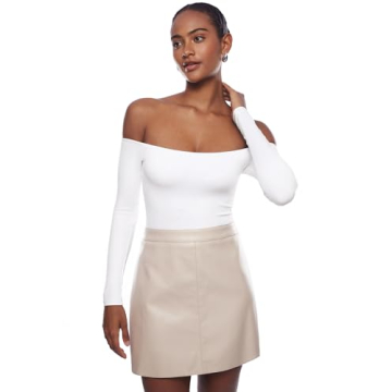INLYRIC Women's Off Shoulder Bodysuit - Sexy & Comfortable