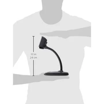 Honeywell HFSTAND7E Flexible Neck Stand for 1300g and 3800g Scanners, Black