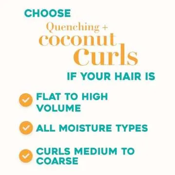 OGX Quenching Coconut Curl Shampoo for Defined Curls