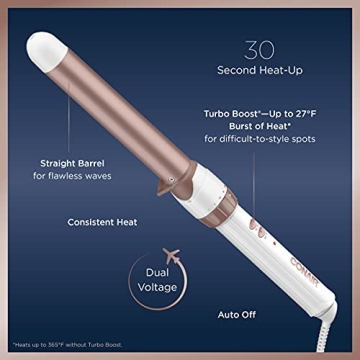 Conair Double Ceramic Curling Wand for Perfect Waves