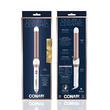 Conair Double Ceramic Curling Wand for Perfect Waves
