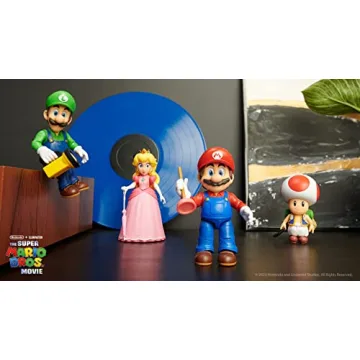 Super Mario Bros. Movie 5 Inch Action Figure with Plunger Accessory