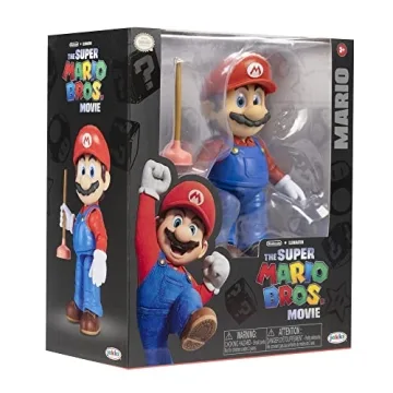 Super Mario Bros. Movie 5 Inch Action Figure with Plunger Accessory