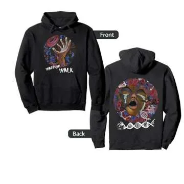 Sickle Cell Awareness Art Warrior Walk Pullover Hoodie