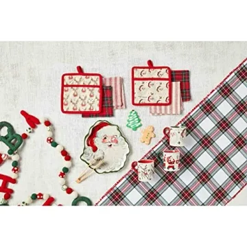 Mud Pie Vintage Christmas Mug for Holiday Cheer