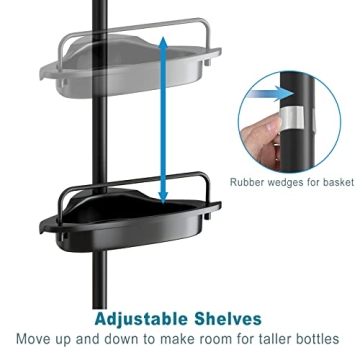 ALLZONE Rustproof Shower Caddy Corner for Bathroom