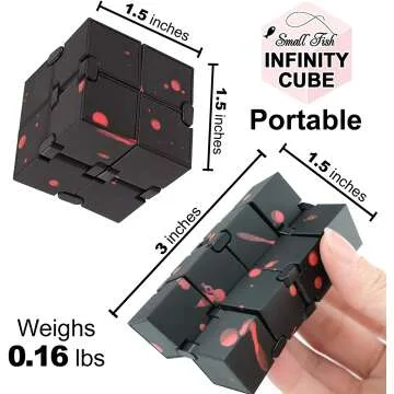 Fidget Infinity Cube - Cool Stress Relief Toy for All Ages