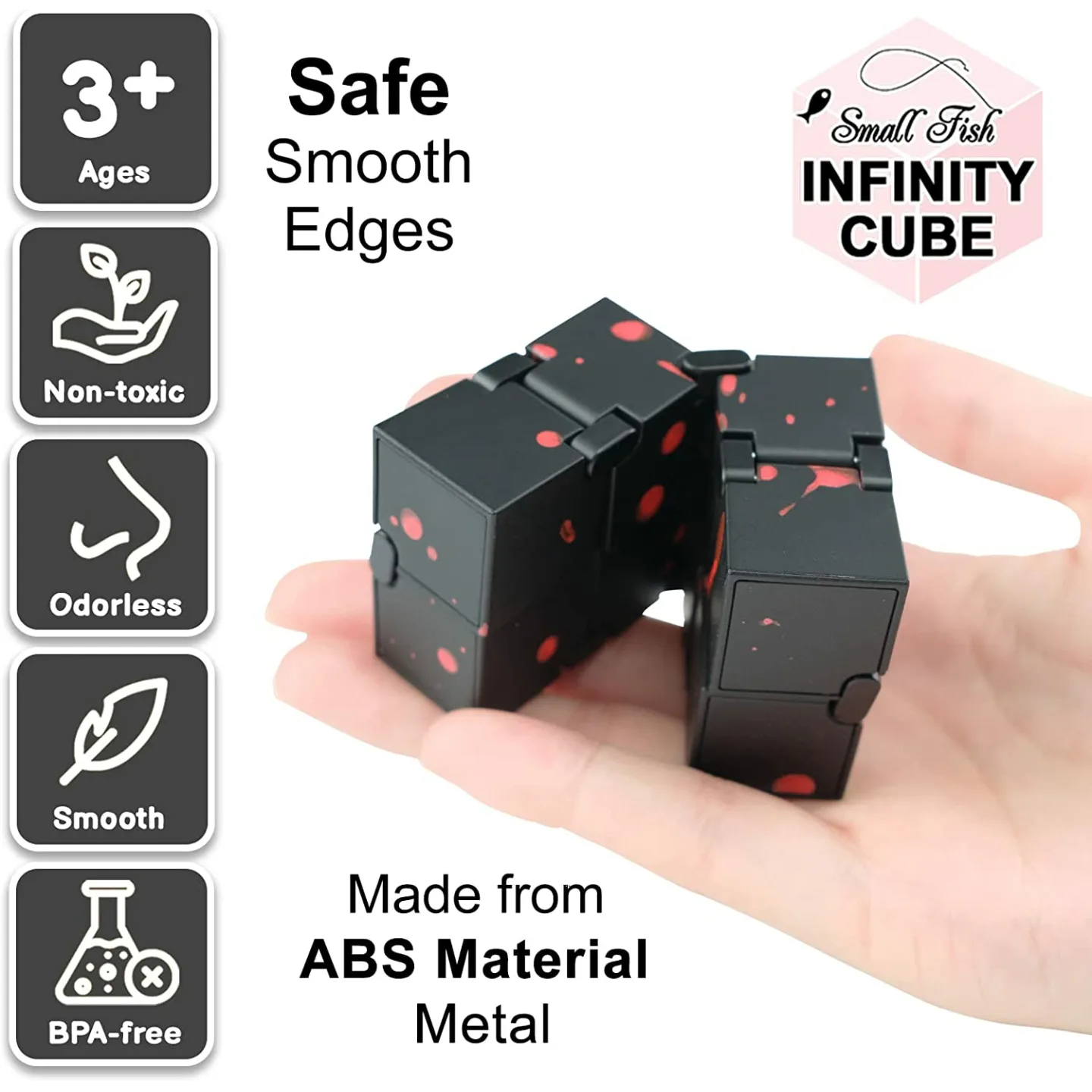 Fidget Infinity Cube - Cool Stress Relief Toy for All Ages