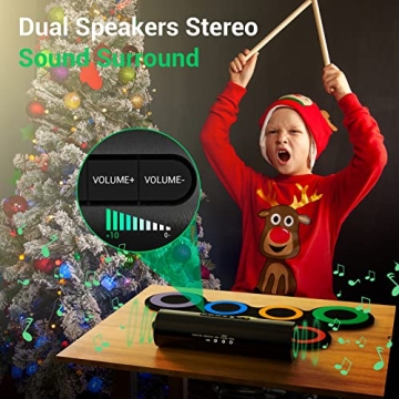 ROCKSOCKI 7-Pad Electric Drum Set - Great Gift Idea!