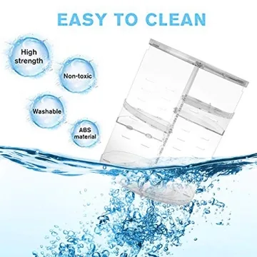 Sanipoe Rotating Makeup Organizer with Adjustable Layers