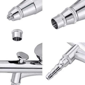 CHIMAERA 0.4mm Single Action Gravity Feed Airbrush