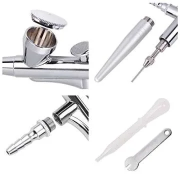 CHIMAERA 0.4mm Single Action Gravity Feed Airbrush