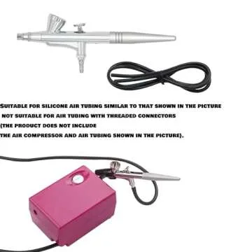 CHIMAERA 0.4mm Single Action Gravity Feed Airbrush