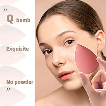 Versatile COSTICA Makeup Sponge Set for Flawless Finish