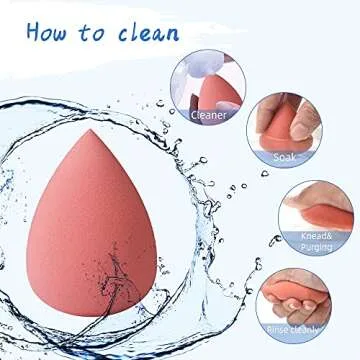 Versatile COSTICA Makeup Sponge Set for Flawless Finish