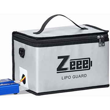Zeee LiPo Fireproof Battery Bag for Safe Storage Solutions