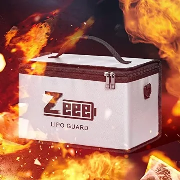 Zeee LiPo Fireproof Battery Bag for Safe Storage Solutions