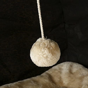 BORUIMA Cat Tree with Bed, Scratching Post & Toy