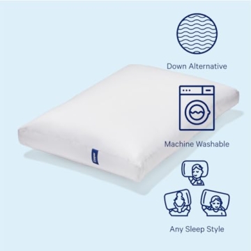 Casper Sleep Essential Pillow for All Sleepers, Standard