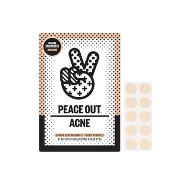 PEACE OUT Skincare Acne Dots Mega Box – Clear Blemishes Overnight, Award Winning Solution!