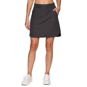 RBX Women's Longer Length Quick Drying Skort with Pockets