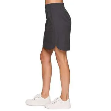 RBX Women's Longer Length Quick Drying Skort with Pockets