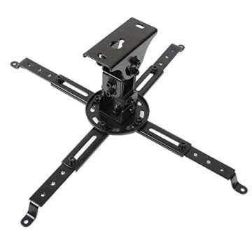 VideoSecu LCD DLP Tilt Swivel Projector Ceiling Mount - Perfect for All Ceilings