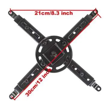 VideoSecu Projector Mount for Flat and Vaulted Ceilings