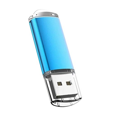 USB Flash Drive 32GB - Maspen High-Speed Memory Stick in Blue