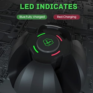 PurBhe 4-in-1 Joycon Charging Dock LED Fast Charging
