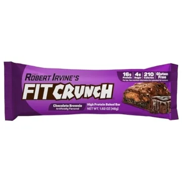 FITCRUNCH 6-Layer Protein Bars, 16g Protein & Gluten-Free