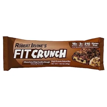 FITCRUNCH 6-Layer Protein Bars, 16g Protein & Gluten-Free