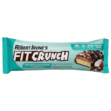 FITCRUNCH 6-Layer Protein Bars, 16g Protein & Gluten-Free