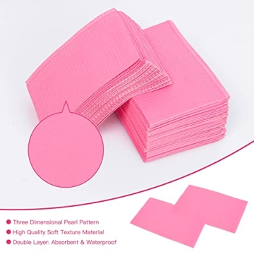 Ranrose Waterproof Nail Tips Art Table Towels Mat 125PCS