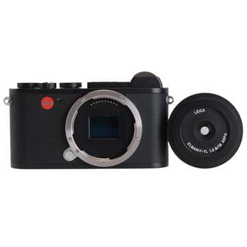 Leica CL Mirrorless Black Camera Kit with TL 18mm
